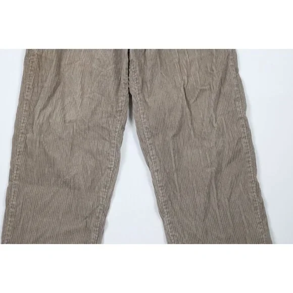 Vtg 90s Levis SilverTab Mens 32x30 Distressed Baggy Wide Leg Corduroy Pants USA